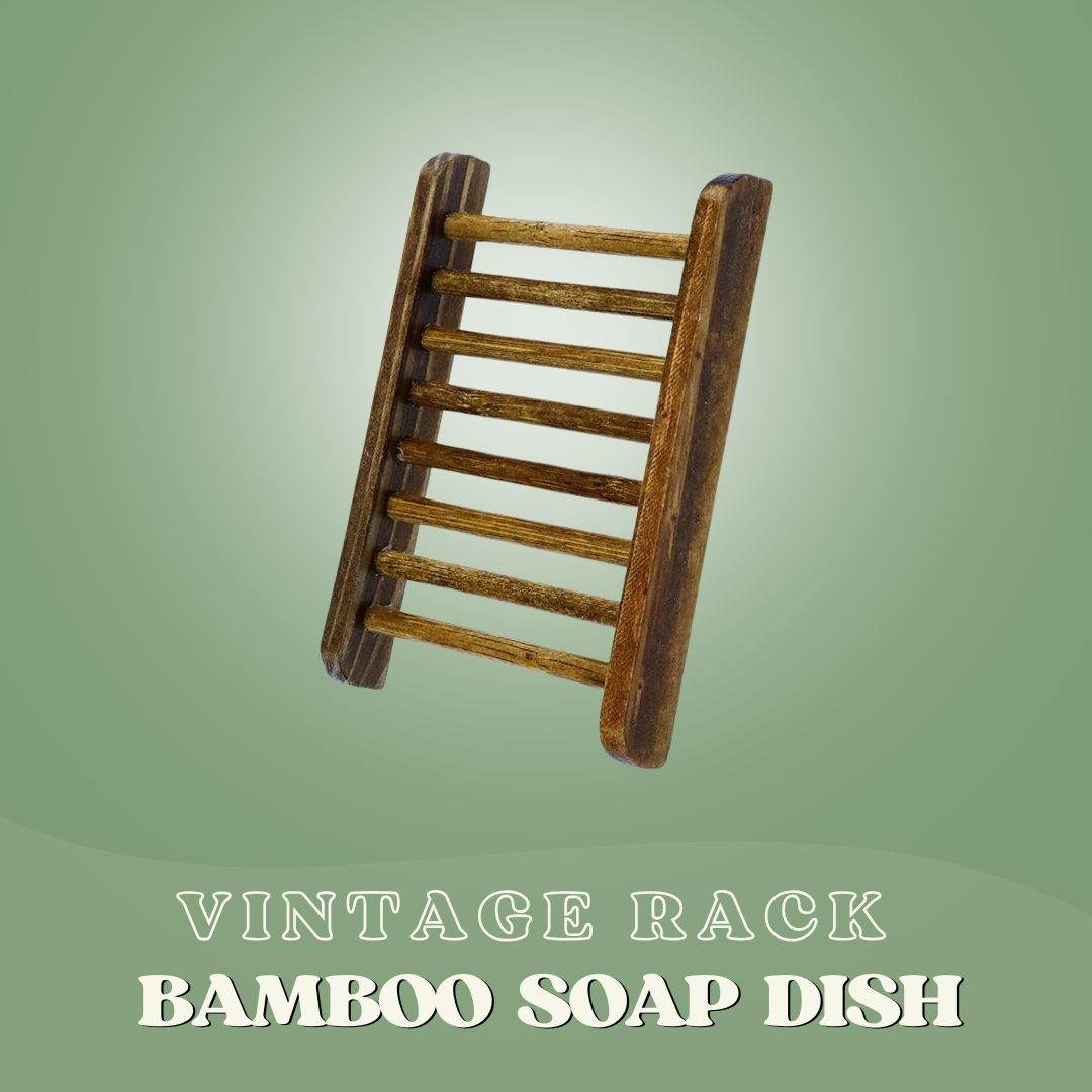 SaveItMom™ Bamboo Soap Holder with Drainage