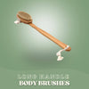 SaveItMom™ Natural Bristle Body Brushes