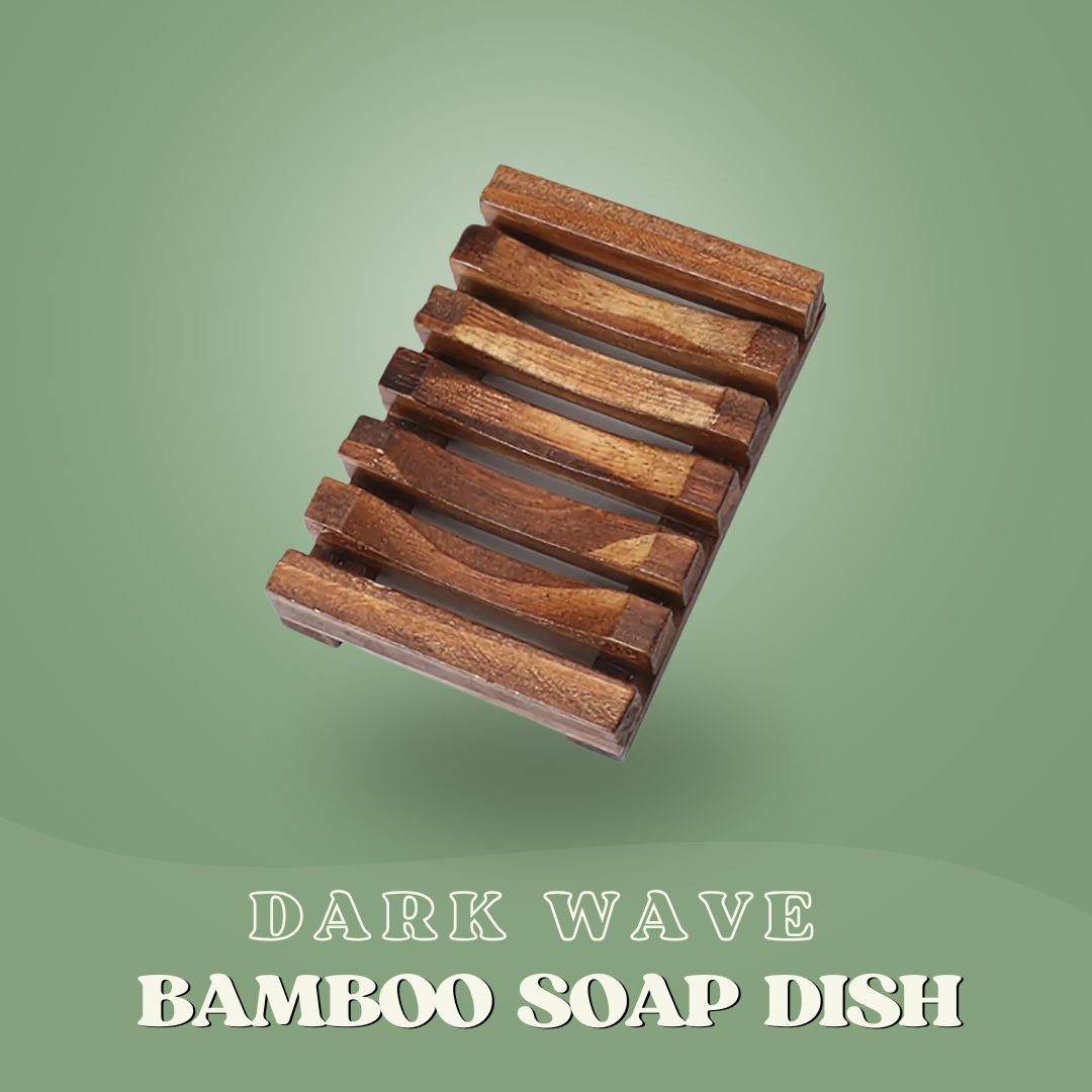 SaveItMom™ Bamboo Soap Holder with Drainage