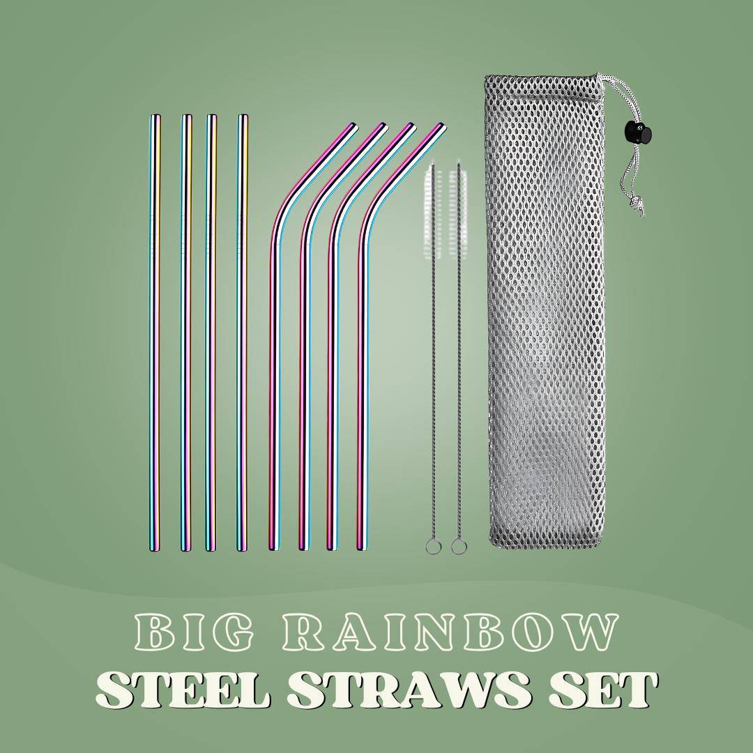 SaveItMom™ Reusable Stainless Steel Straws