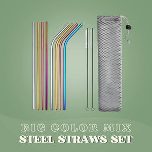 SaveItMom™ Reusable Stainless Steel Straws