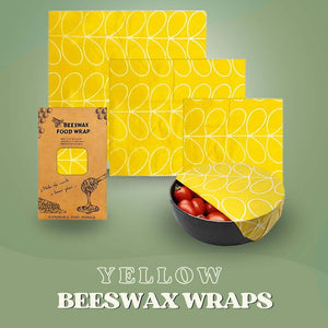 SaveItMom™ Reusable Beeswax Wraps (3-Pack)