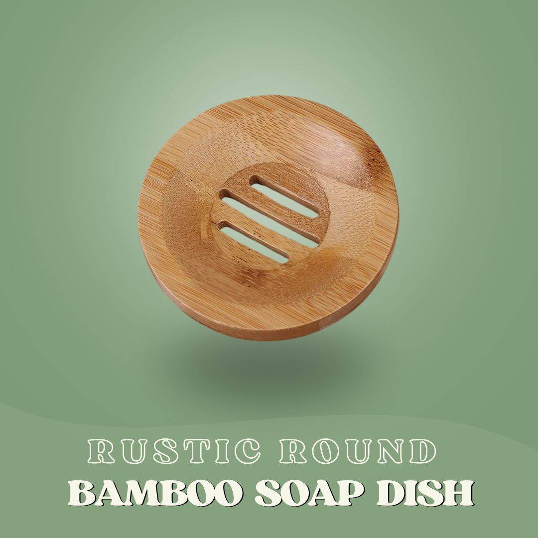 SaveItMom™ Bamboo Soap Holder with Drainage