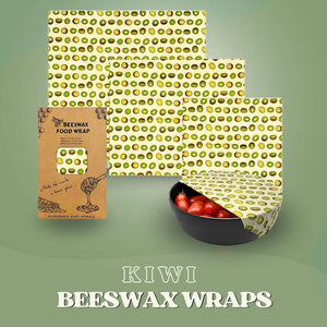 SaveItMom™ Reusable Beeswax Wraps (3-Pack)