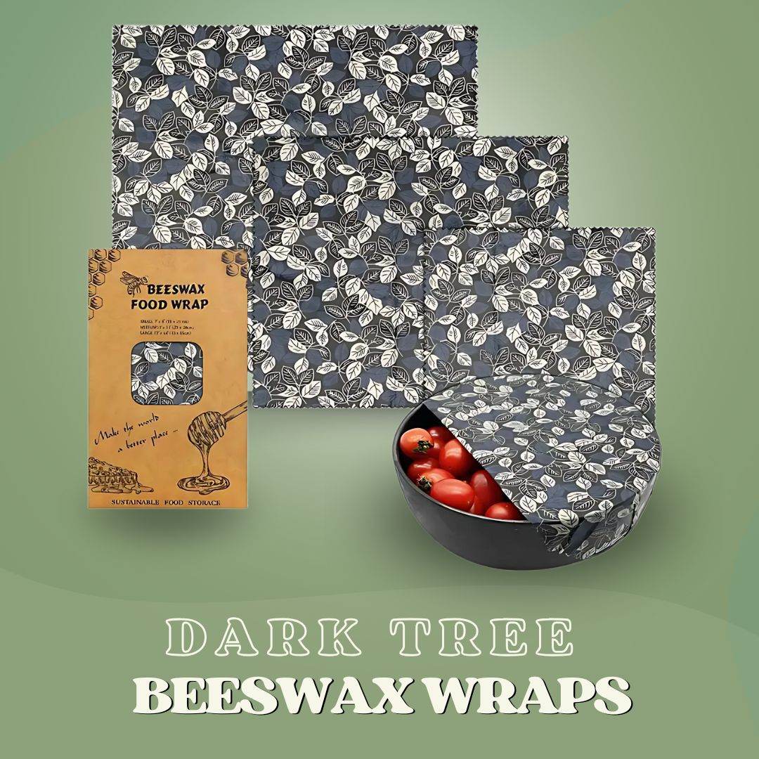 SaveItMom™ Reusable Beeswax Wraps (3-Pack)