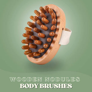 SaveItMom™ Natural Bristle Body Brushes