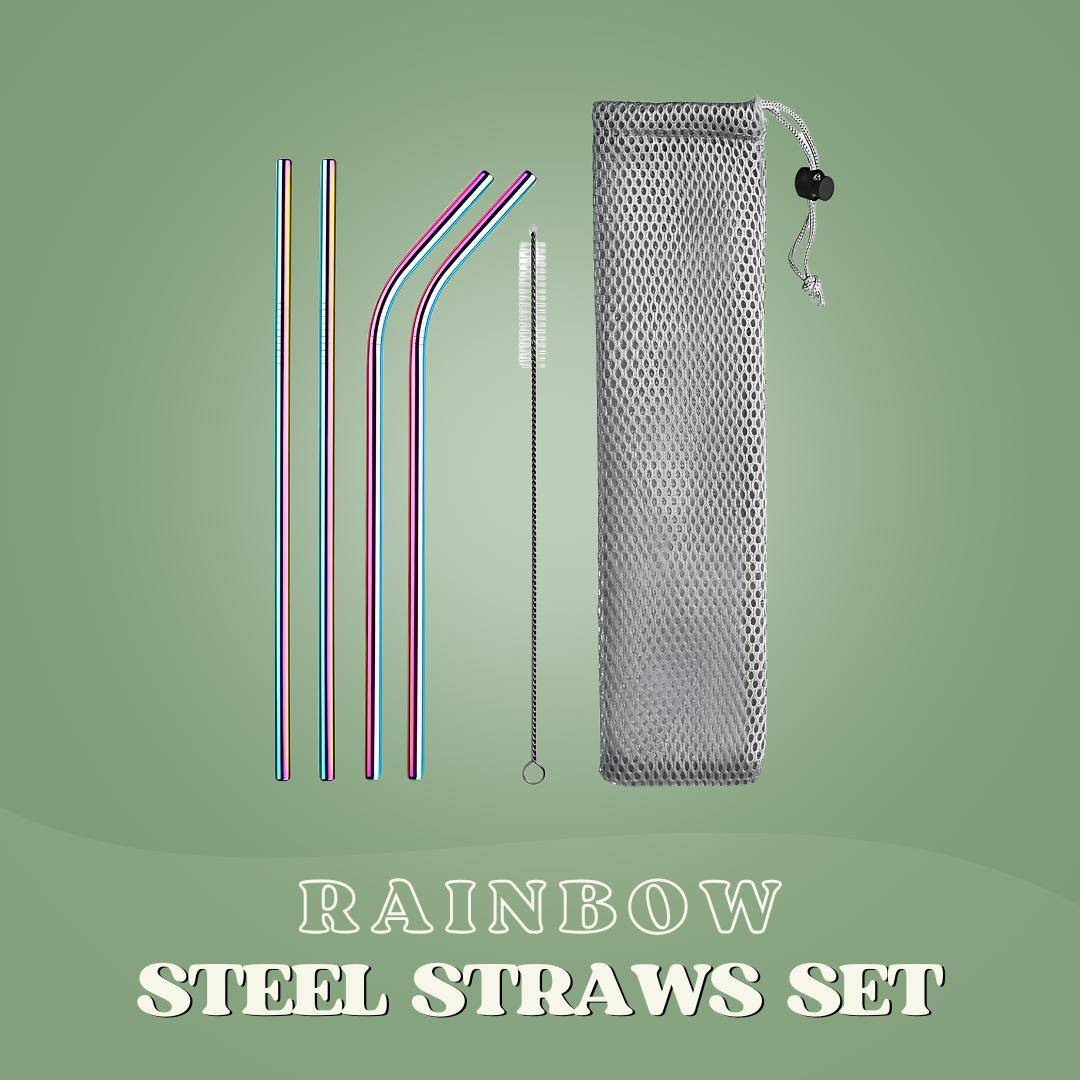 SaveItMom™ Reusable Stainless Steel Straws