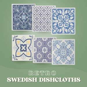 SaveItMom™ 6-Pack Swedish Dishcloths