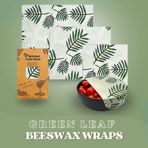 SaveItMom™ Reusable Beeswax Wraps (3-Pack)