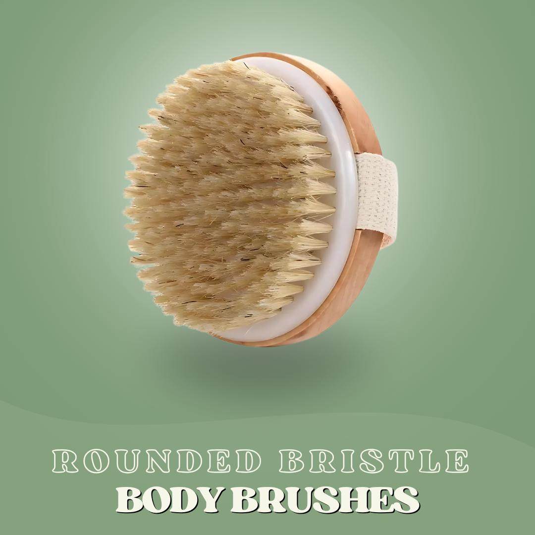 SaveItMom™ Natural Bristle Body Brushes