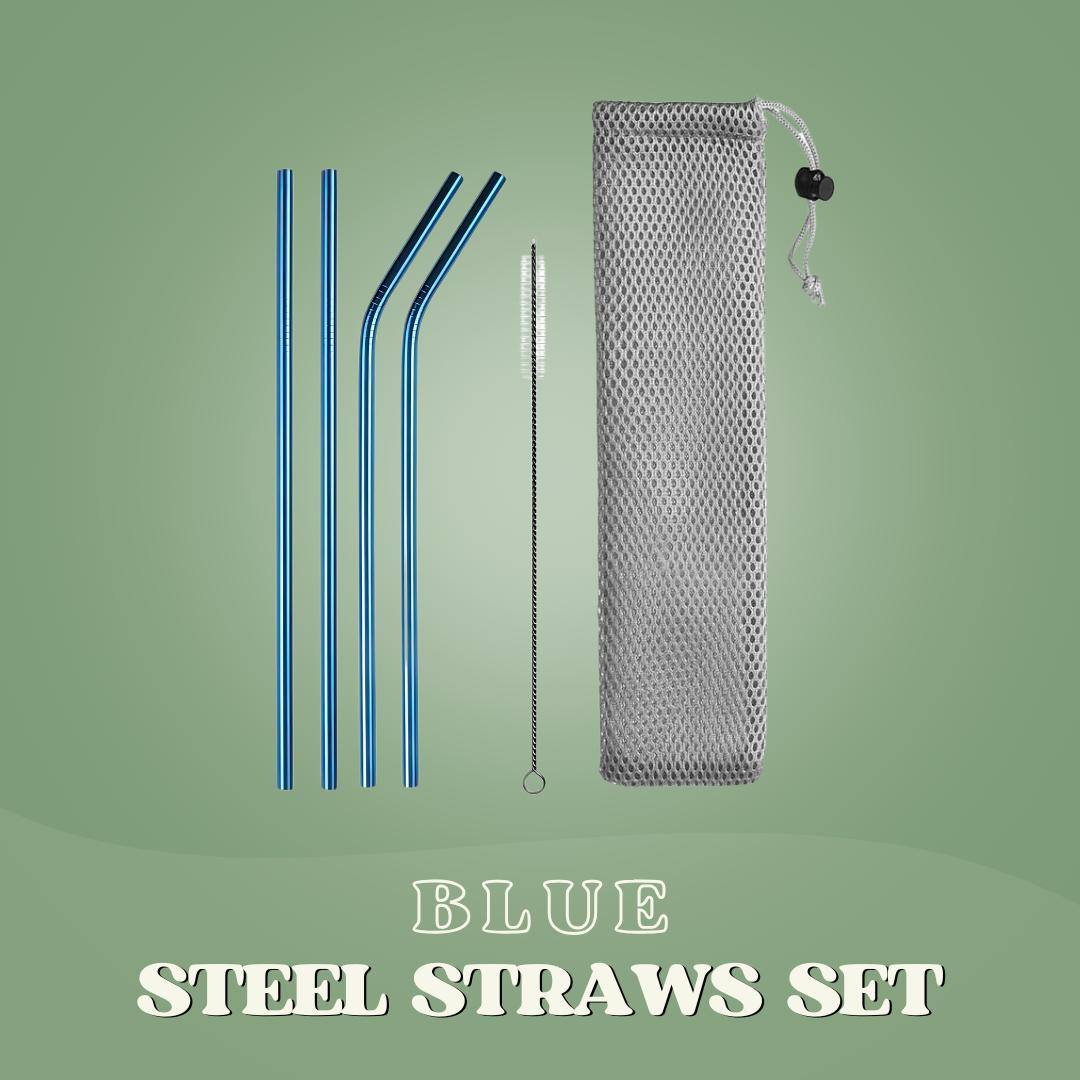 SaveItMom™ Reusable Stainless Steel Straws