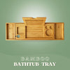 SaveItMom™ Extendable Bamboo Bathtub Tray